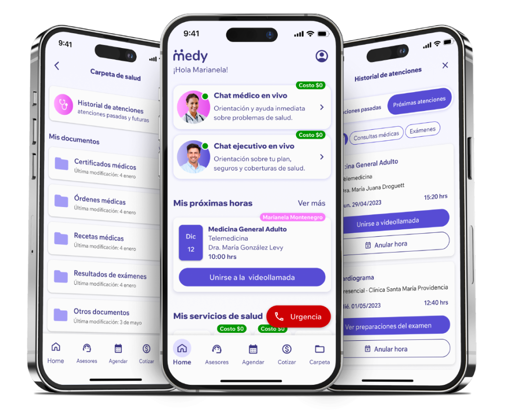 App Medy screenshots